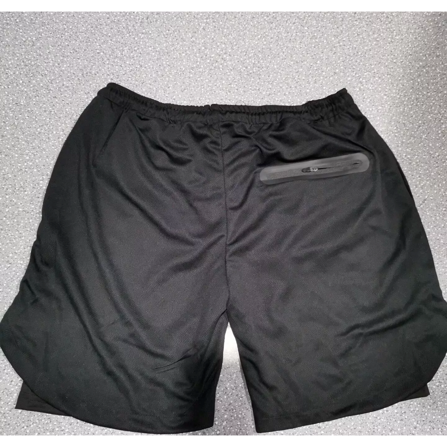 SHORTS DEPORTIVOS LICRA 2-1 | NEGRO